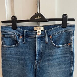 Madewell Women's High Rise Jeans in Deep Blue